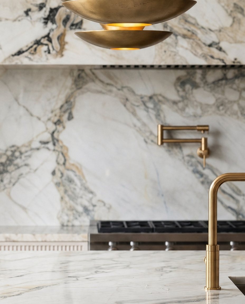 Kitchen · brass pot filler