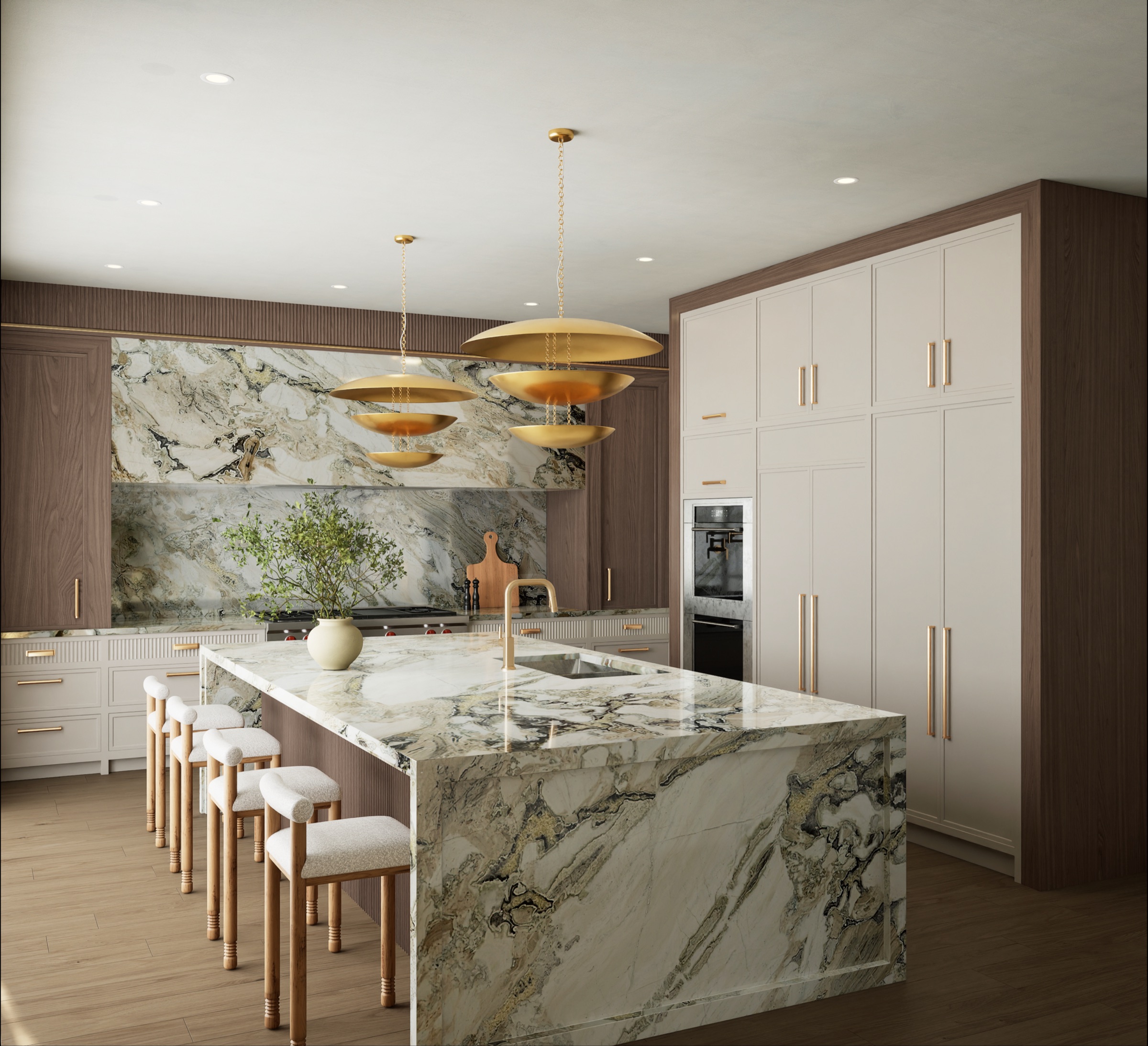Kitchen, from the dining side