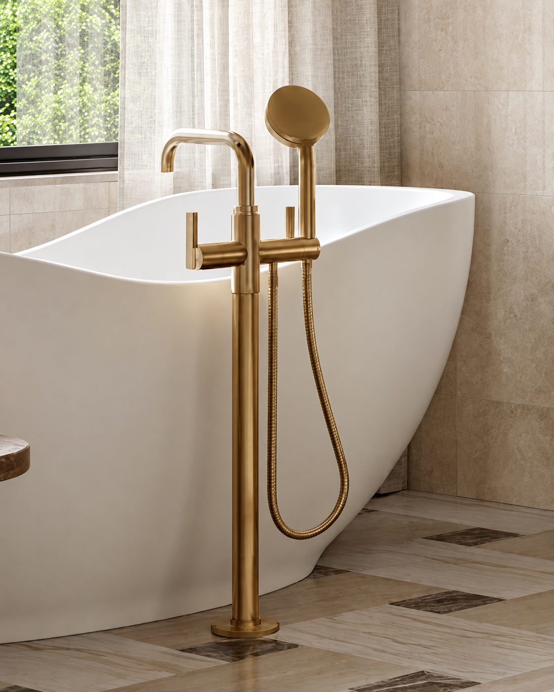 Ensuite · vanity and mirror