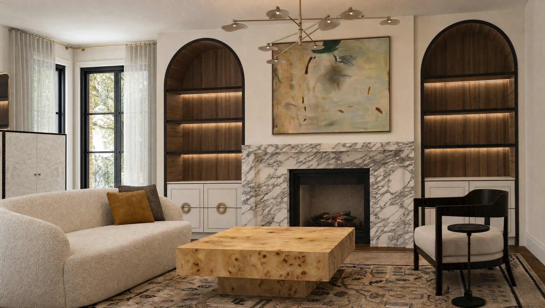 The Frybrook family room
