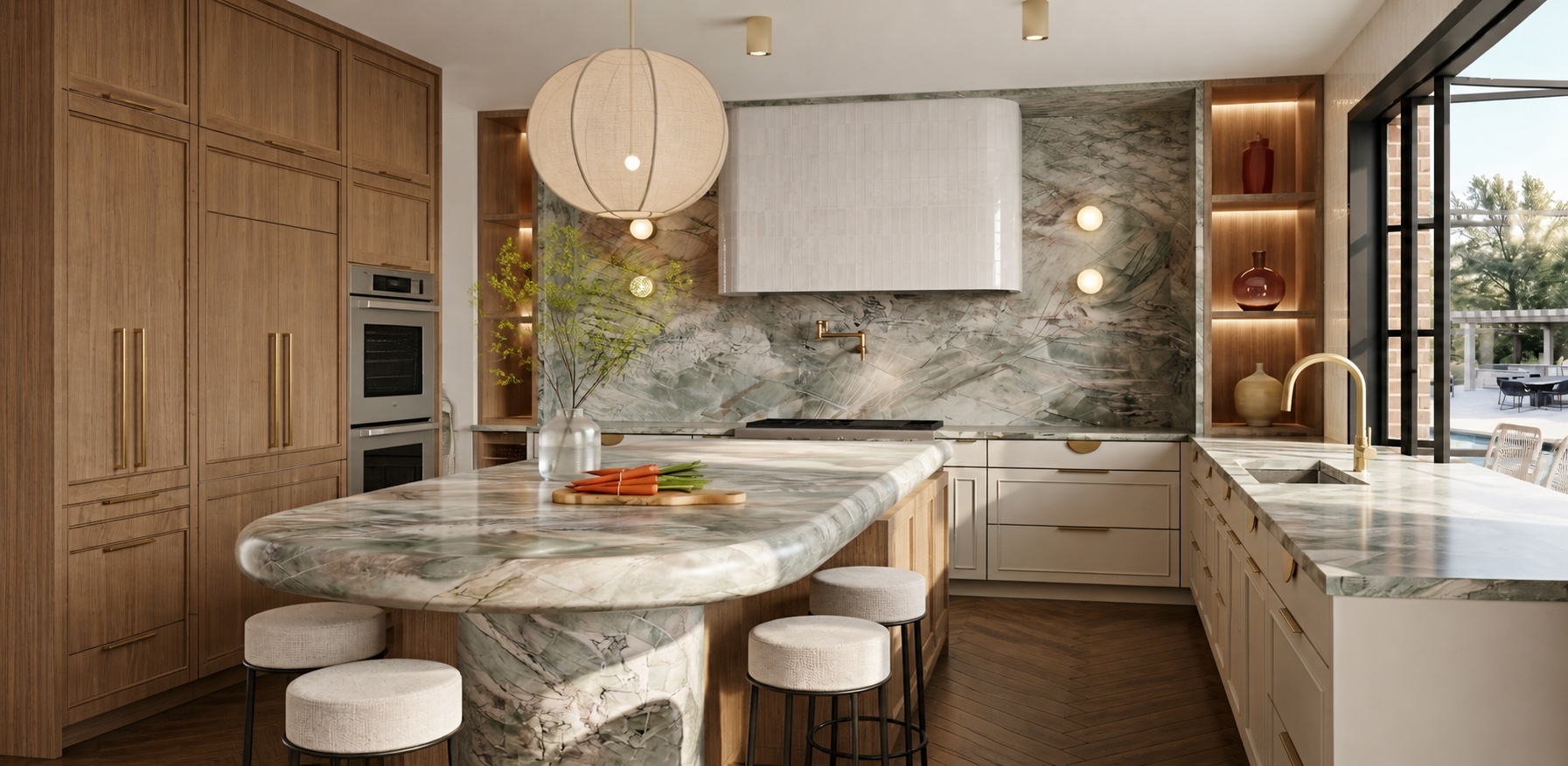 Kitchen · woven pendant