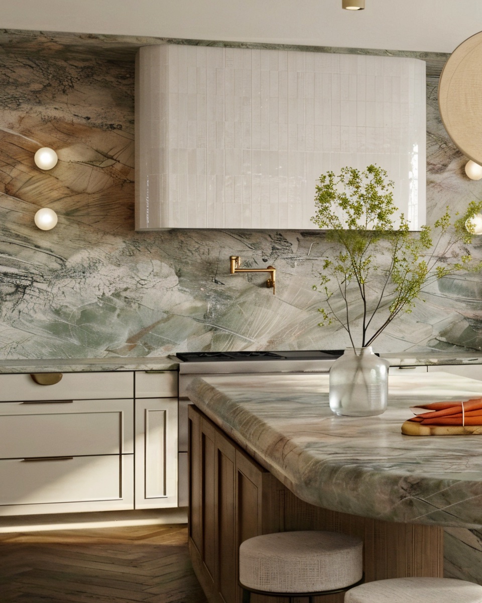 Kitchen · range and pot filler