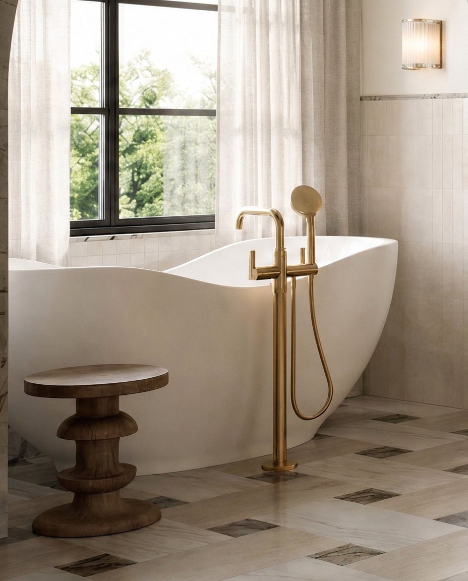 Ensuite · soaking tub