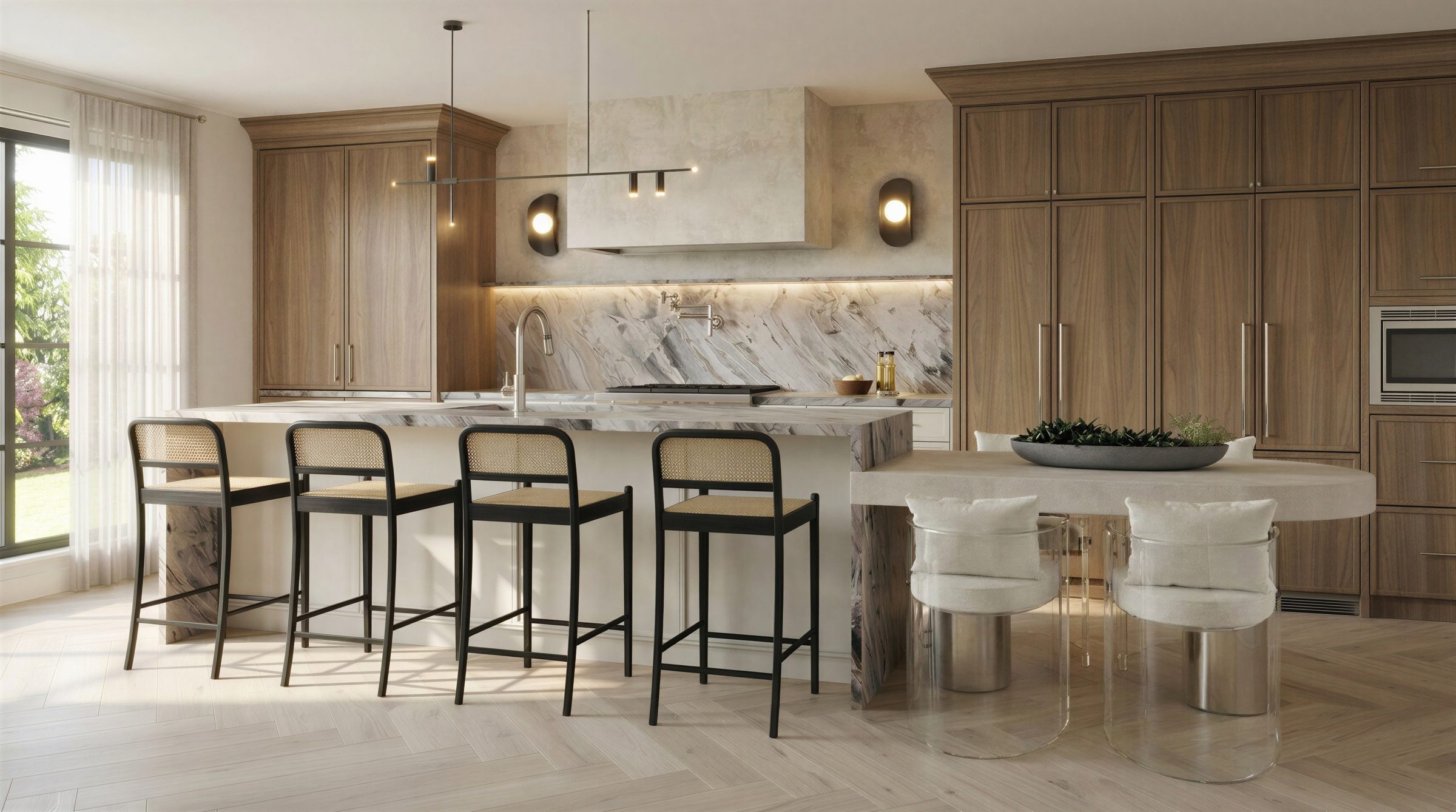 The Bridge Residence — renovated kitchen