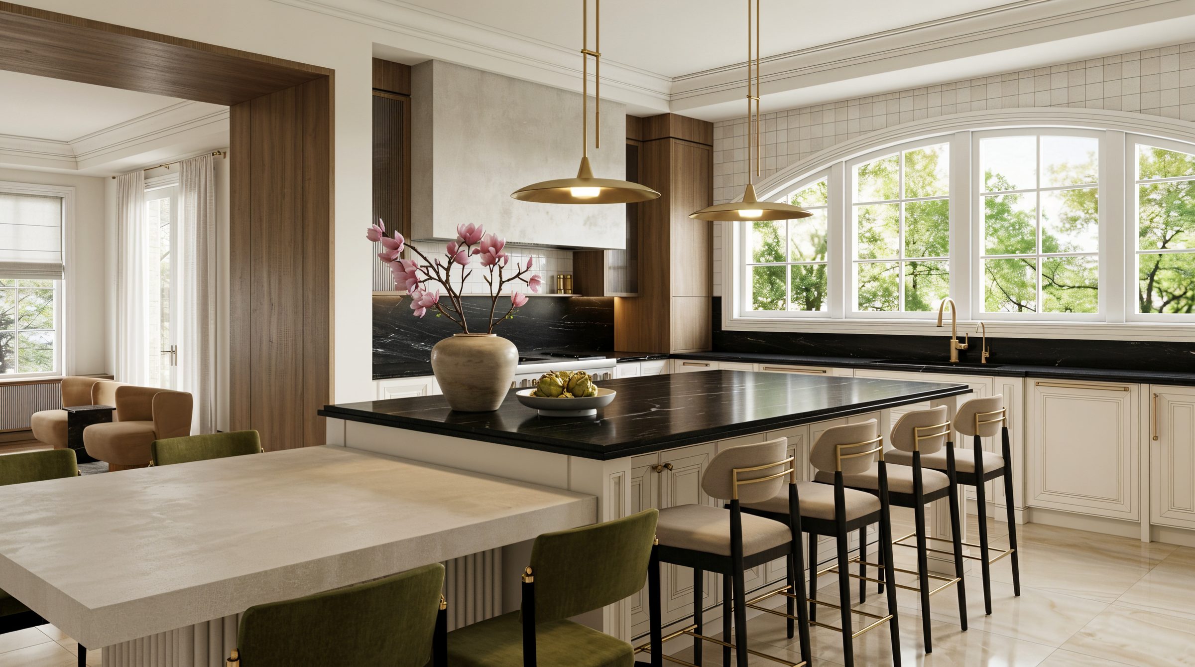 The Carmen Residence — renovated kitchen