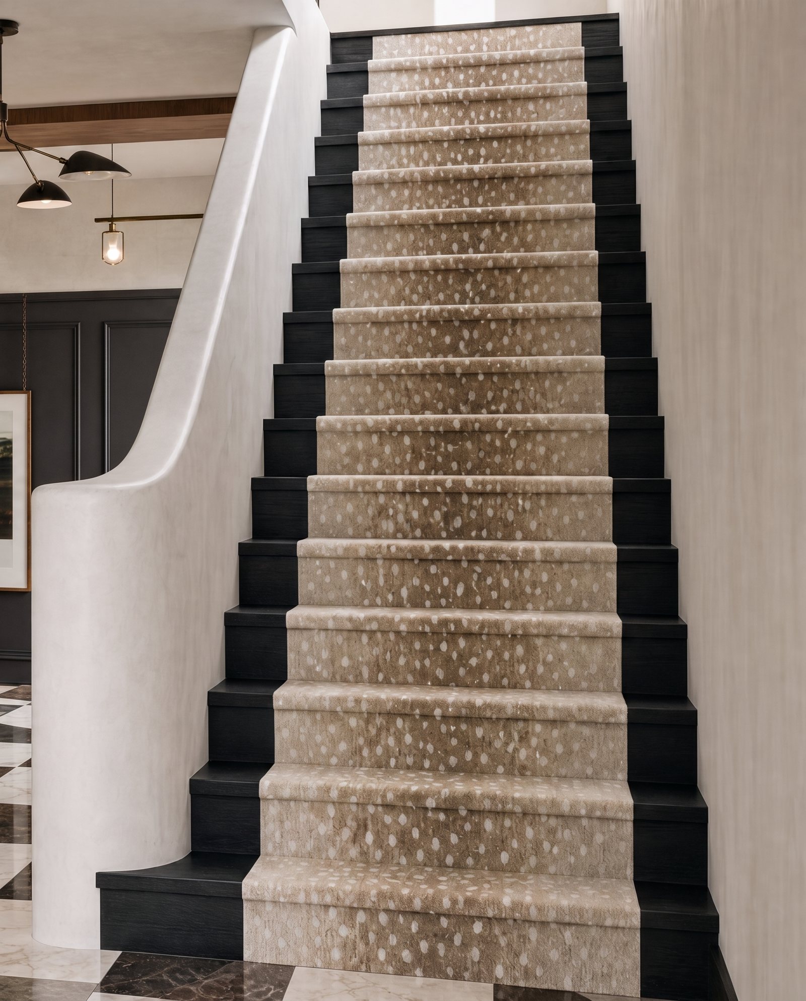 Stair · runner and rail