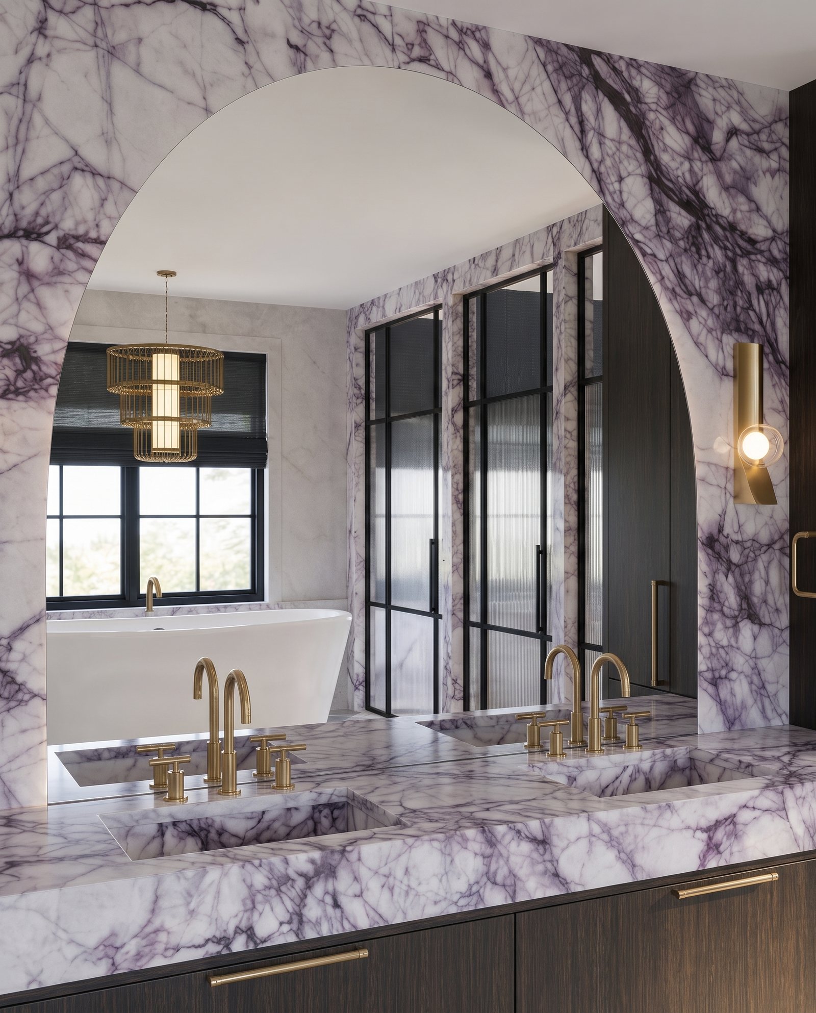 Ensuite · viola marble
