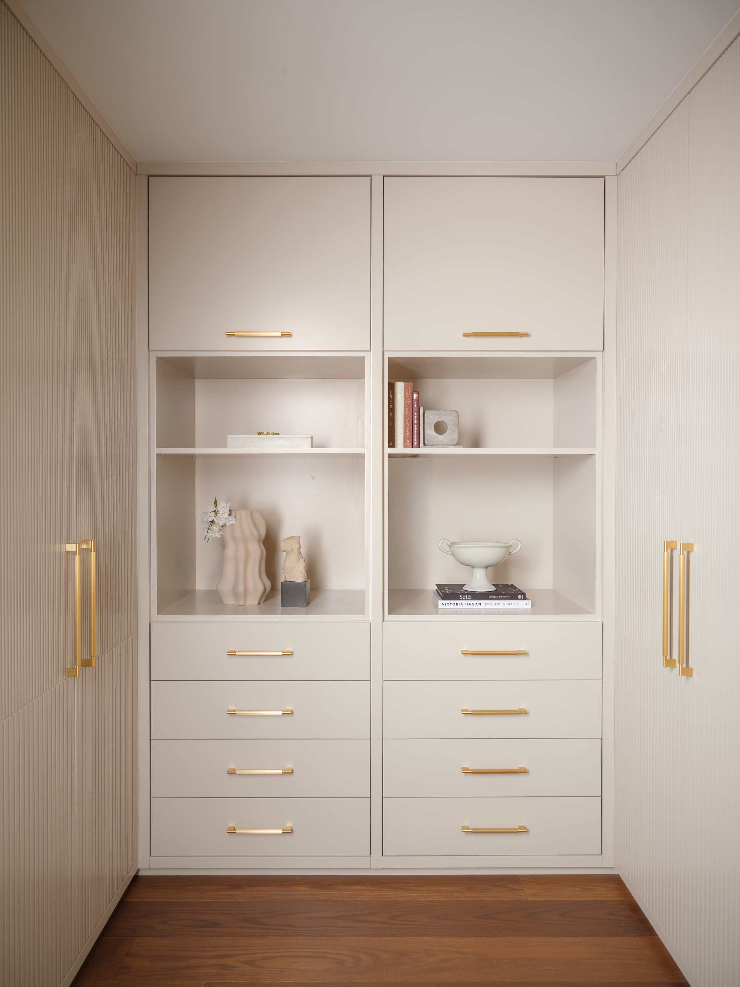 Upstairs closet