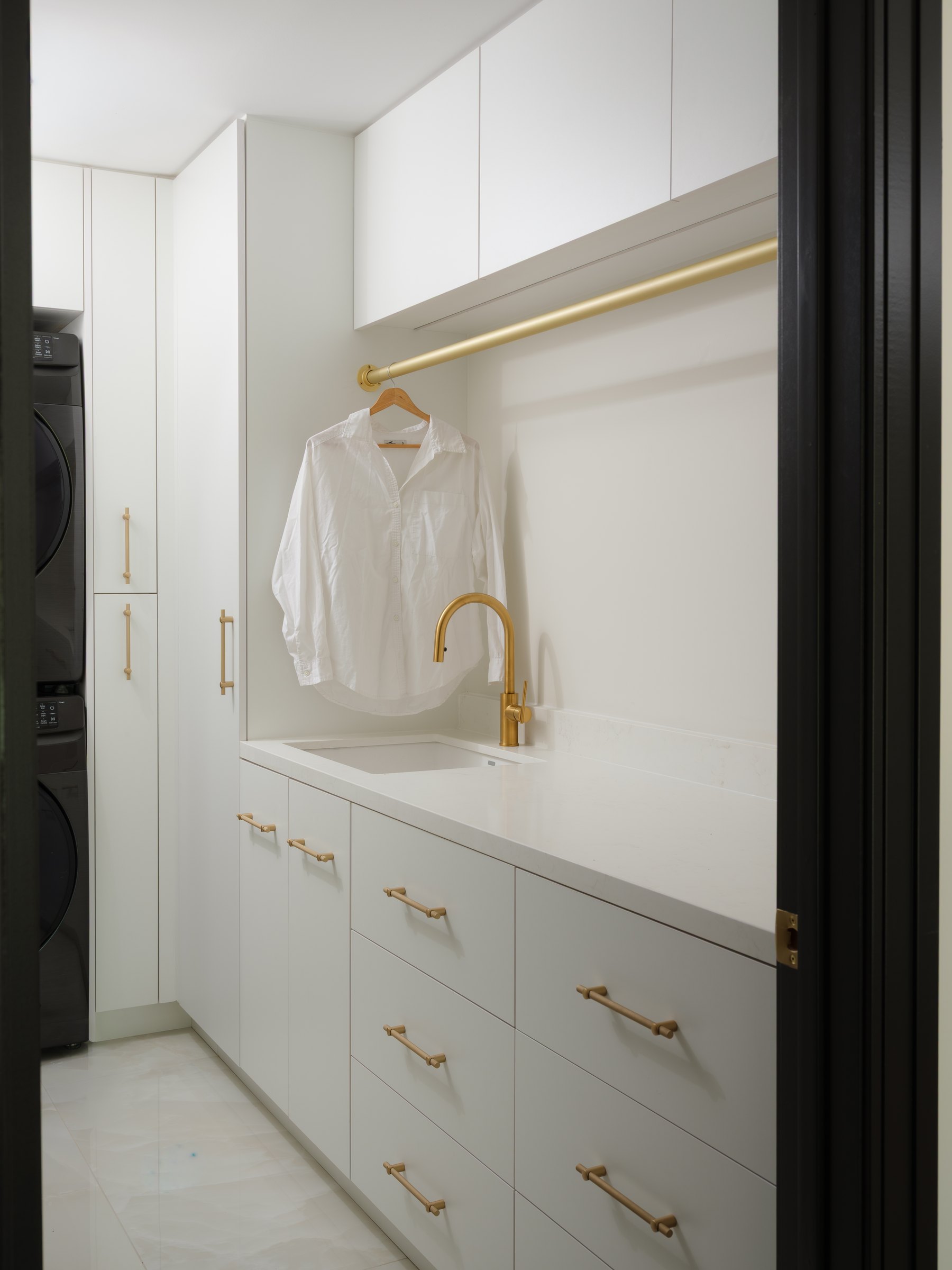 The laundry — The Whitmore Residence