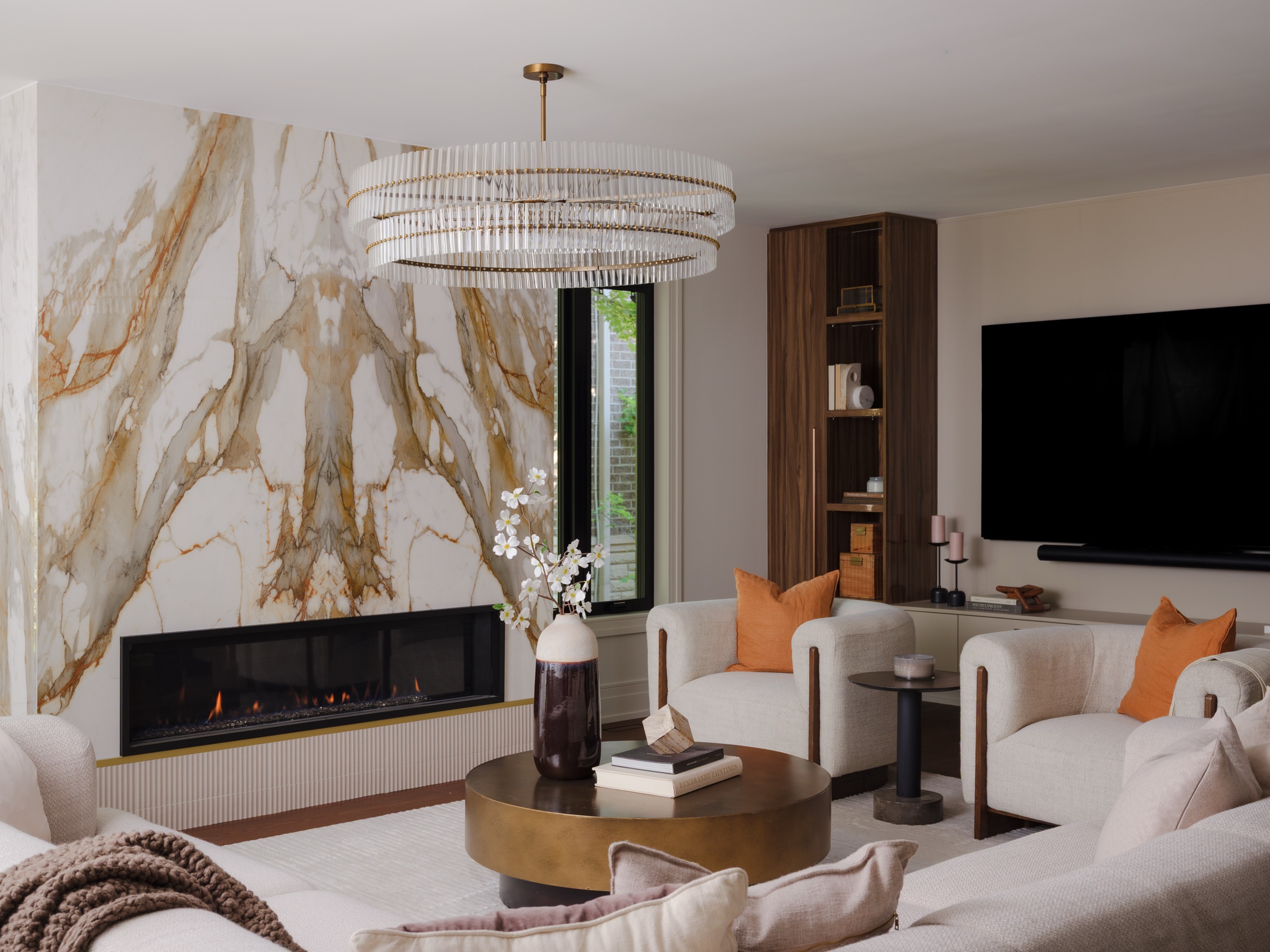 The living room
