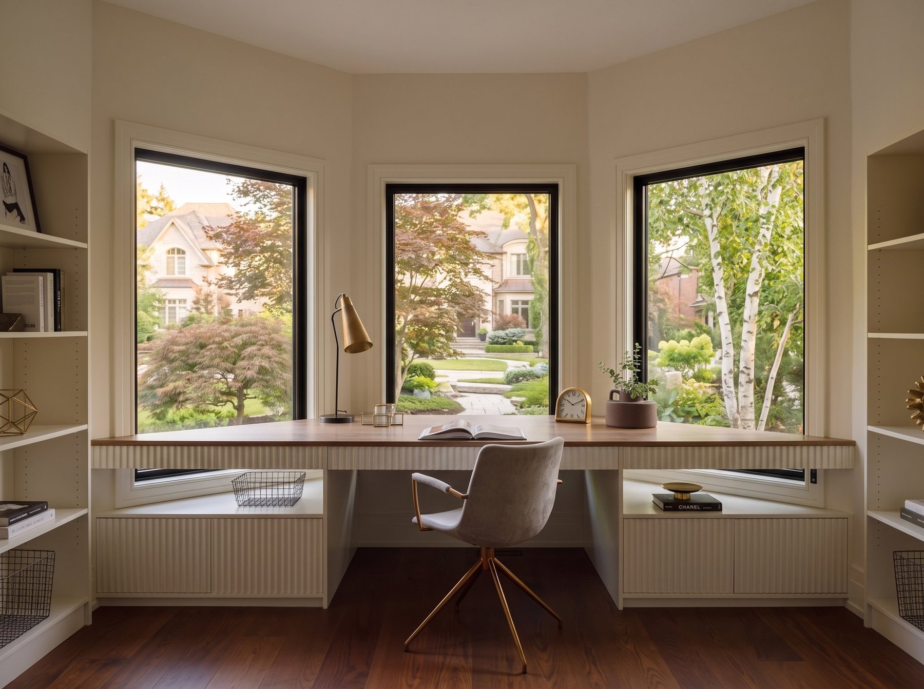 The home office — The Whitmore Residence