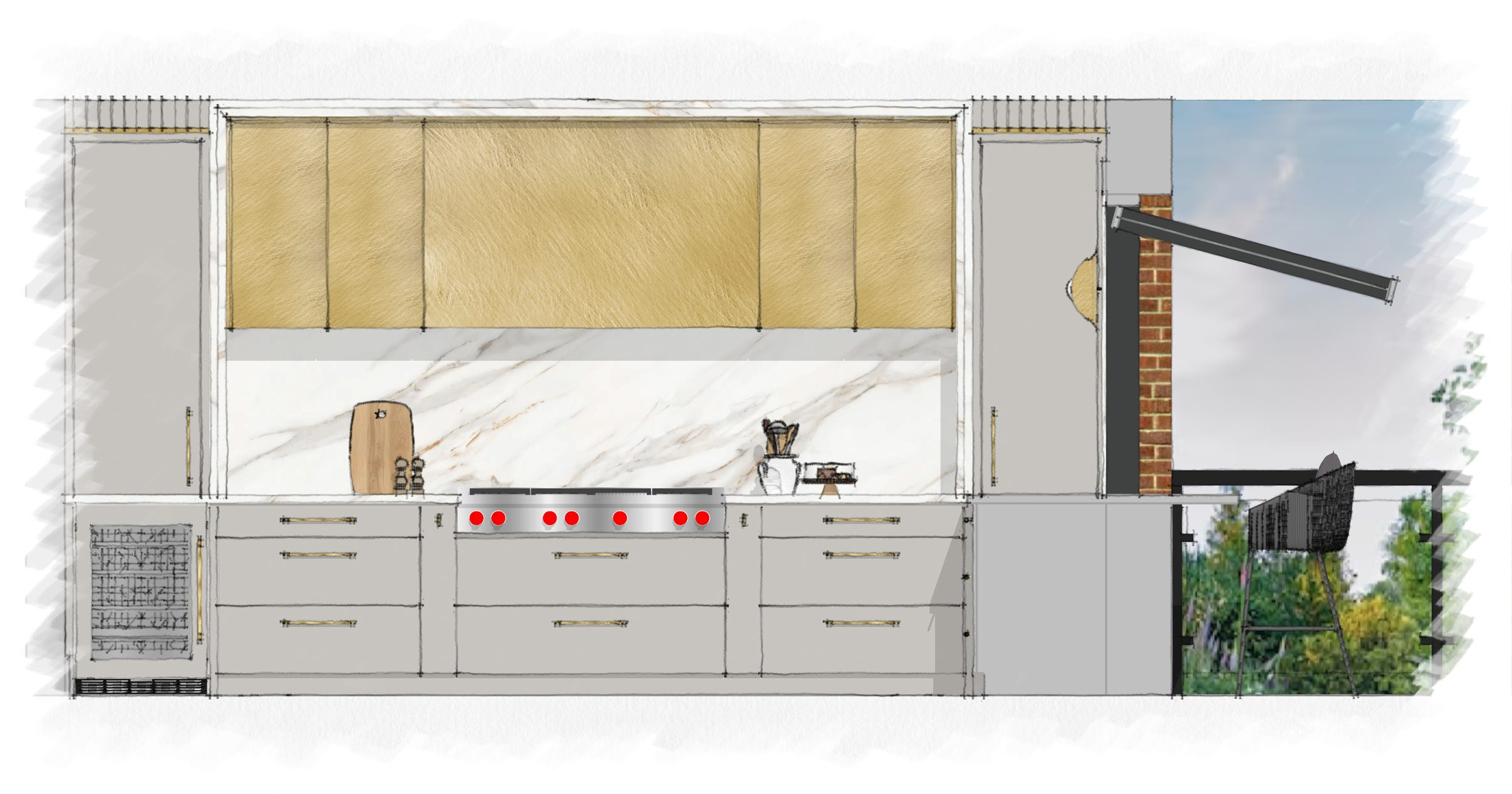 Kitchen elevation